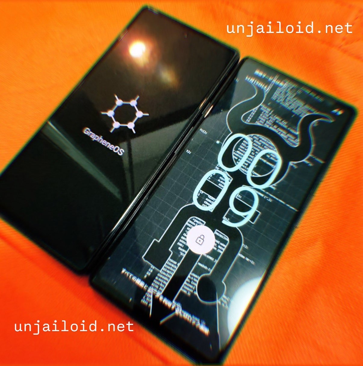 UNJAILOID GrapheneOS搭載スマートフォン